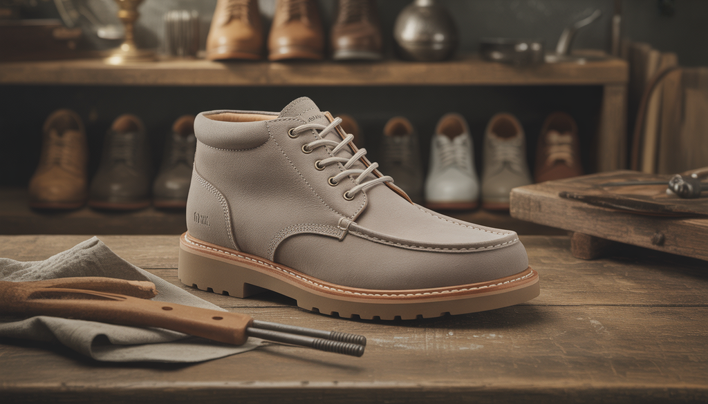 Chaussures en daim pour artisans 2025 — confort & sécurité