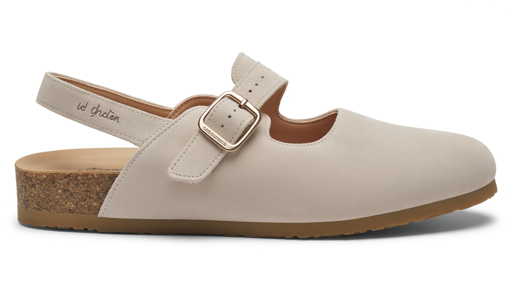 Sabots en daim à bride réglable : confort, style et tendances 2025