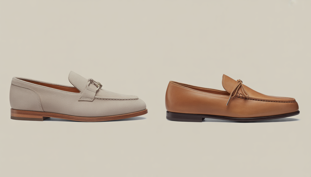 Sabots daim vs mocassins cuir : guide 2025 pour bien choisir